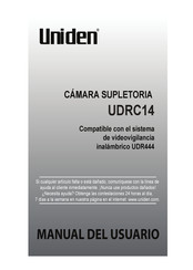 Uniden UDRC14 Manual Del Usuario