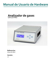 Panlab OXYLETPRO Manual De Usuario