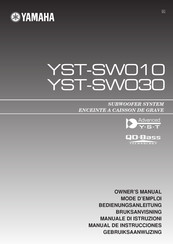 Yamaha YST-SW010 Manual De Instrucciones