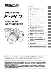 Olympus E-PL7 Manual De Instrucciones