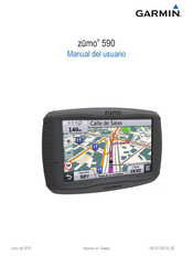 Garmin zumo 590 Manual Del Usuario