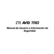 ZTE AVID TRIO Manual De Usuario