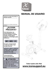 Weslo Xline WLIVEX5017.0 Manual De Usuario