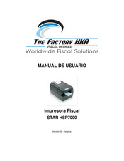 The Factory HKA STAR HSP7000 Manual De Usuario