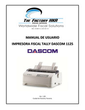 The Factory HKA DASCOM 1125 Manual De Usuario