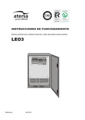 elecnor atersa LEO3 Instrucciones De Funcionamiento