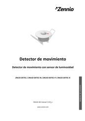 Zennio ZN1IO-DETEC-X Manual De Usuario