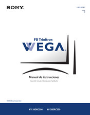 Sony Wega KV-34DRC500 Manual De Instrucciones