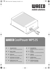 Waeco CoolPower MPS 35 Instrucciones De Montaje