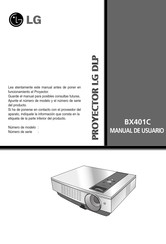 LG BX401C Manual De Usuario