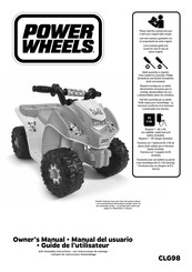 Power Wheels CLG98 Manual Del Usuario