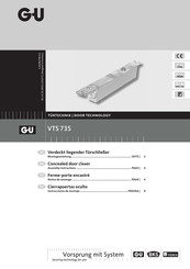 G-U VTS 735 Instrucciones De Montaje