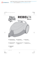 Dirt Devil REBEL74 Manual De Instrucciones