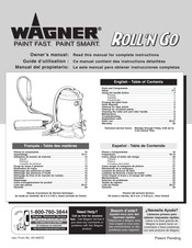 WAGNER ROLL'N GO Manual Del Propietário