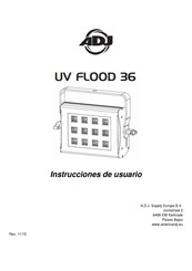 ADJ UV FLOOD 36 Instrucciones De Usuario