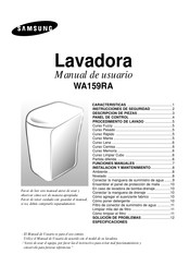 Samsung WA159RA Manual De Usuario