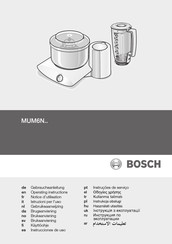 Bosch MUM6N Serie Instrucciones De Uso