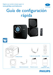 Philips MCM103B/12 Guía De Configuración Rápida