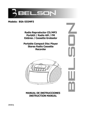 Belson BSA-555MP3 Manual De Instrucciones