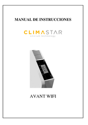 CLIMASTAR AVANT WIFI Manual De Instrucciones