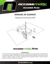 Accessmatic AXIS 625R Manual De Usuario