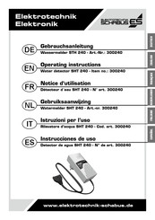 Elektrotechnik Schabus 300240 Instrucciones De Uso