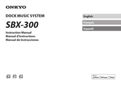 Onkyo SBX-300 Manual De Instrucciones