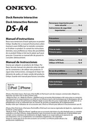 Onkyo DS-A4 Manual De Instrucciones