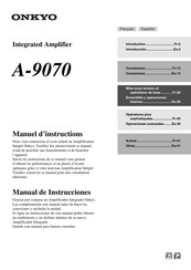 Onkyo A-9070 Manual De Instrucciones