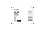 Onkyo UP-A1 Manual De Instrucciones