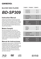 Onkyo BD-SP309 Manual De Instrucciones