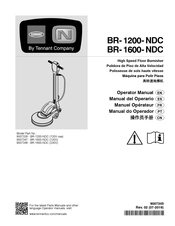 Tennant BR-1200-NDC Manual Del Operario