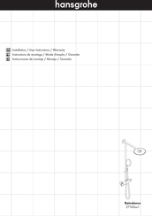 Hansgrohe Raindance 271601 Serie Instrucciones De Montaje / Manejo / Garantía