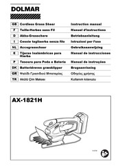 Dolmar AX-1821H Manual De Instrucciones