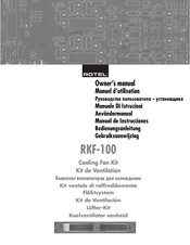 Rotel RKF-100 Manual De Instrucciones