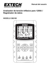 Extech Instruments 382100 Manual Del Usuario