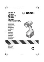Bosch GLI 9,6 V PROFESSIONAL Instrucciones De Servicio