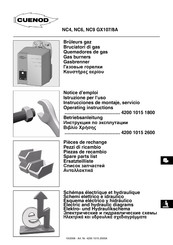 Cuenod NC6 GX107/8A Instrucciones De Montaje