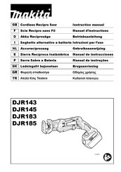 Makita DJR185 Manual De Instrucciones