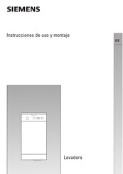 Siemens WXTS1231BY Instrucciones De Uso Y Montaje