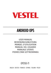 VESTEL OPS150-71 Manual Del Usuario