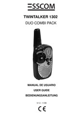 Esscom TWINTALKER 1302 Manual De Usuario