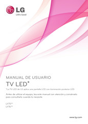 LG LY75 Serie Manual De Usuario