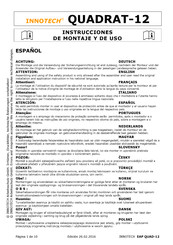 Innotech QUADRAT-12 Instrucciones De Montaje Y De Uso