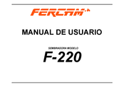 FERCAM F-220 Manual De Usuario