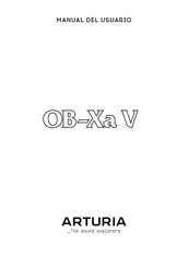 Arturia OB-Xa V Manual Del Usuario