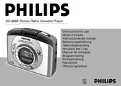 Philips AQ 6688 Instrucciones De Manejo