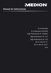 Medion X-PC Manual De Instrucciones