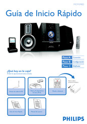 Philips MCM398D Guia De Inicio Rapido