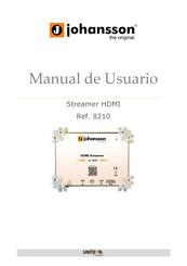 Unitron Johansson Streamer HDMI 8210 Manual De Usuario